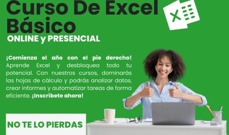 Inscríbete en Nuestro Curso de Excel Básico Virtual Y Presencial